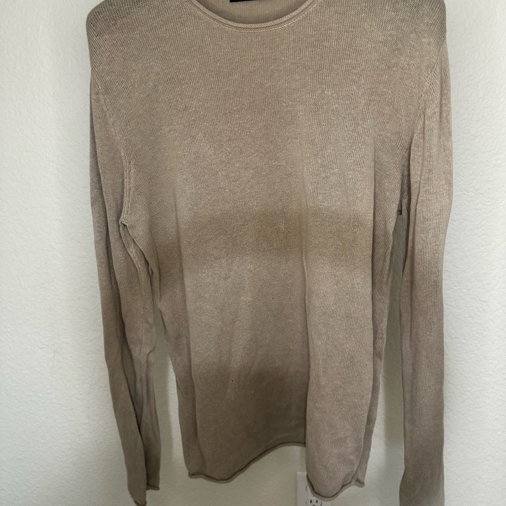 Jack & Jones Tan Long Sleeve Knit
